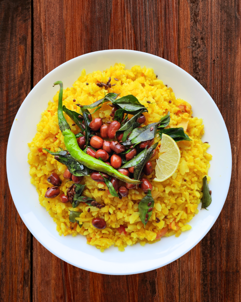 Poha image. Is poha good for diabetes? Can patients with high blood sugar level have poha? 